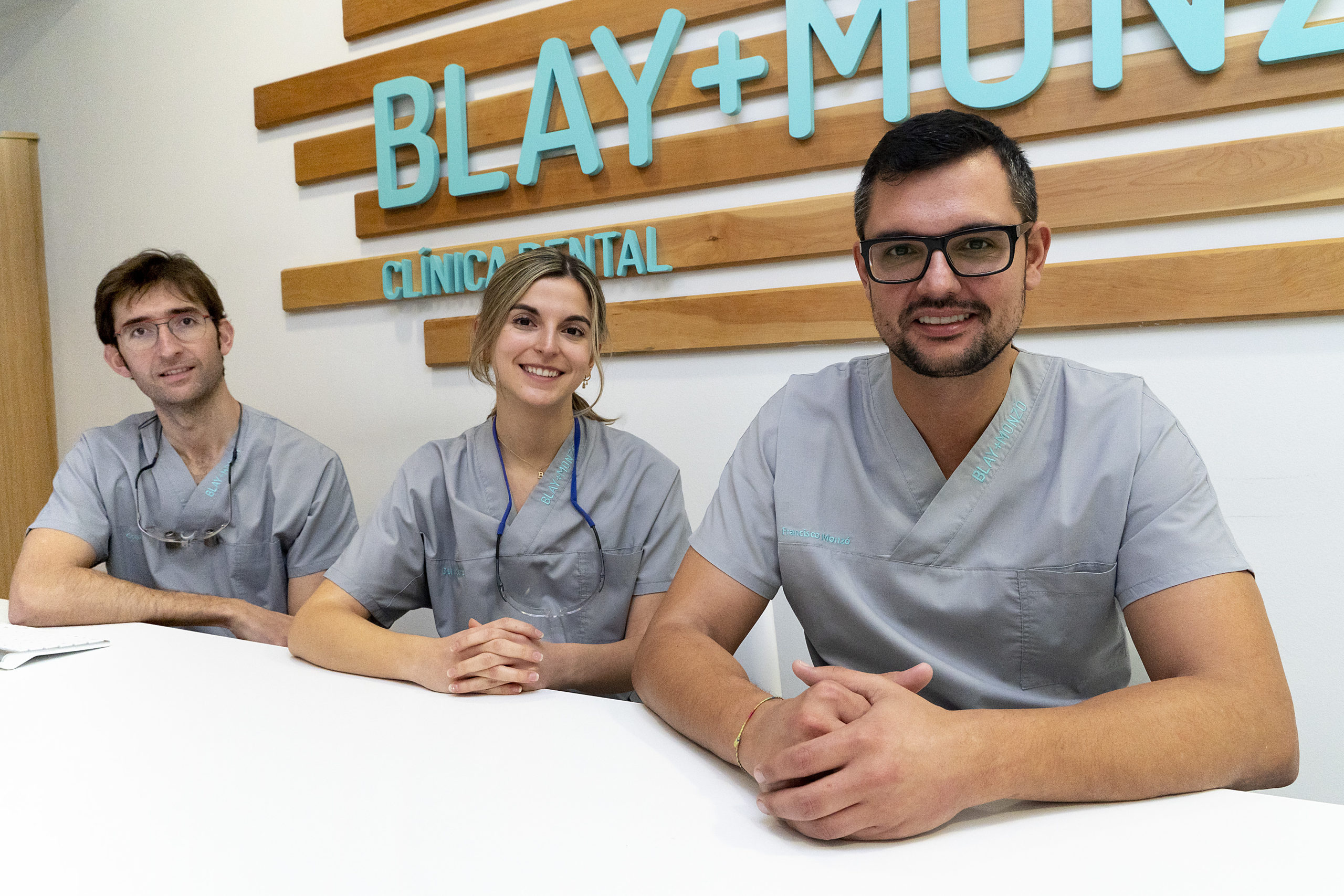 Foto de equipo en clínica Blay+Monzó
